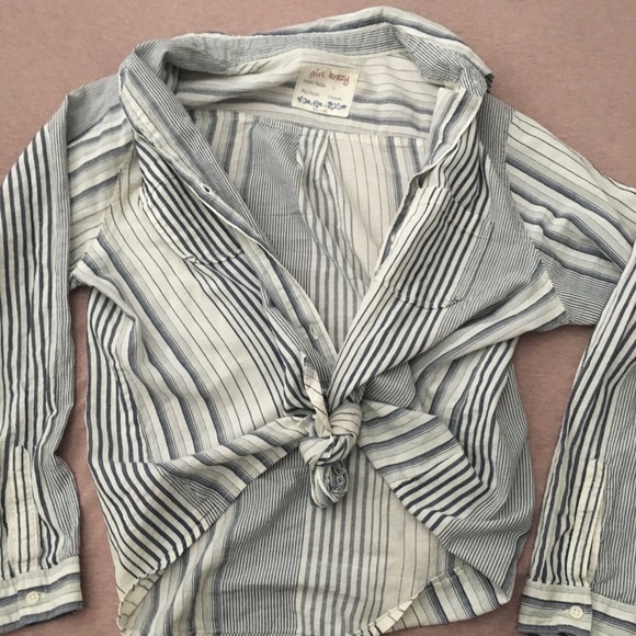 Tops - Button up long sleeve top